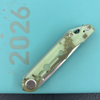 KUBEY knife KU2101I Mizo Linerlock Camouflage Folding Knives