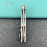 KUBEY knife KU312S Mizo Flipper Linerlock Tan  Folding Knives