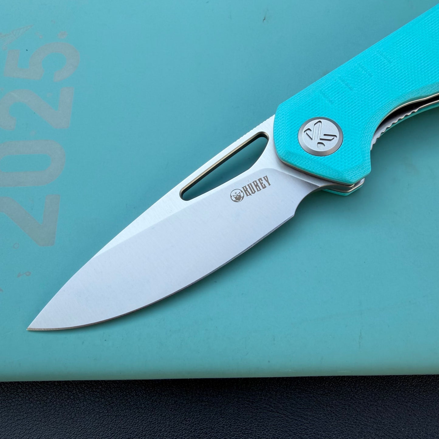 KU KNIVES KU324K Doris Linerlock Tiffany Blue