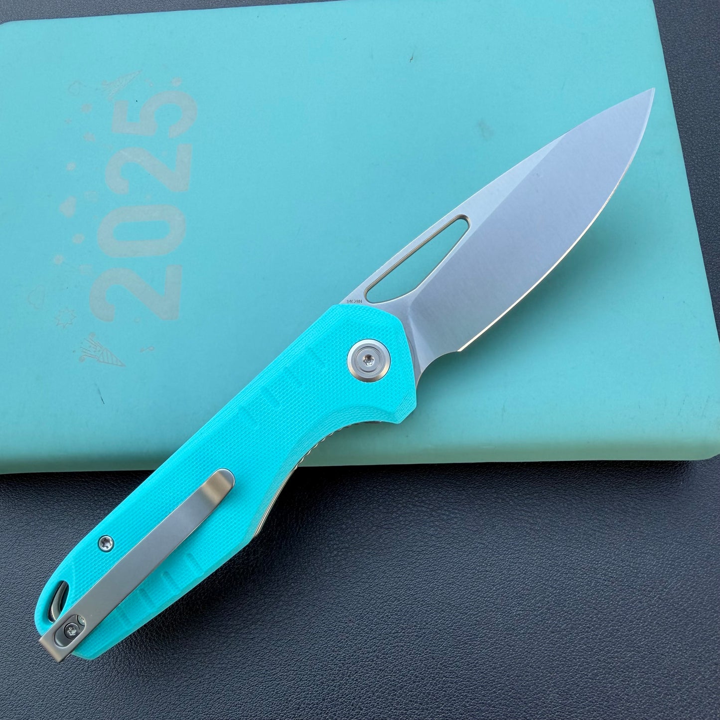 KU KNIVES KU324K Doris Linerlock Tiffany Blue