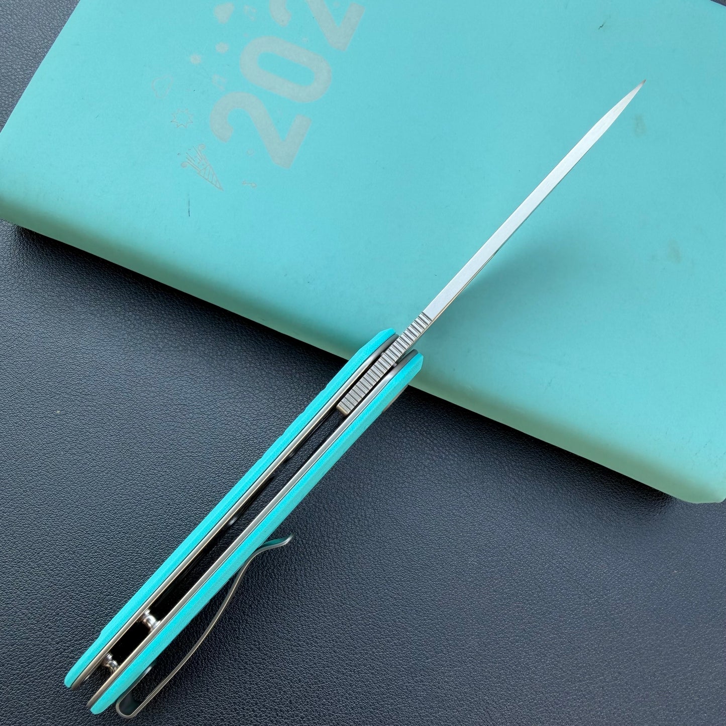 KU KNIVES KU324K Doris Linerlock Tiffany Blue
