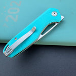 KUBEY knife   KU324K Doris Linerlock Tiffany Blue