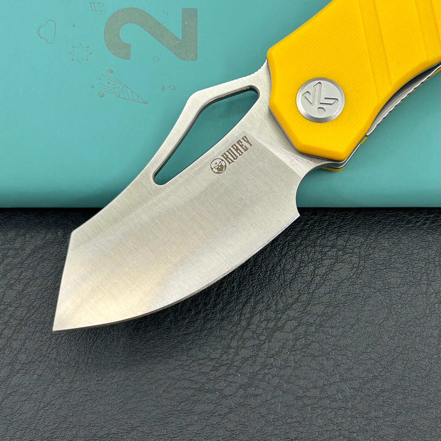 KUBEY knife KU335E Ceyx Linerlock Yellow  Folding Knives