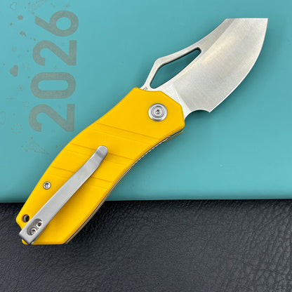 KUBEY knife KU335E Ceyx Linerlock Yellow  Folding Knives