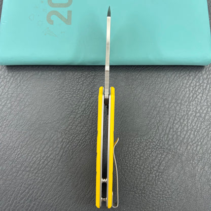 KUBEY knife KU335E Ceyx Linerlock Yellow  Folding Knives