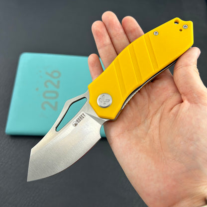 KUBEY knife KU335E Ceyx Linerlock Yellow  Folding Knives