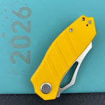 KUBEY knife KU335E Ceyx Linerlock Yellow  Folding Knives
