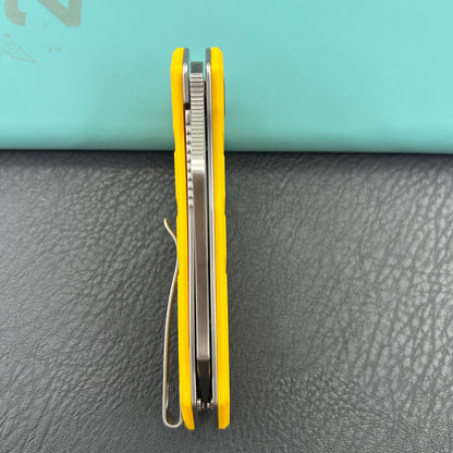 KUBEY knife KU335E Ceyx Linerlock Yellow  Folding Knives