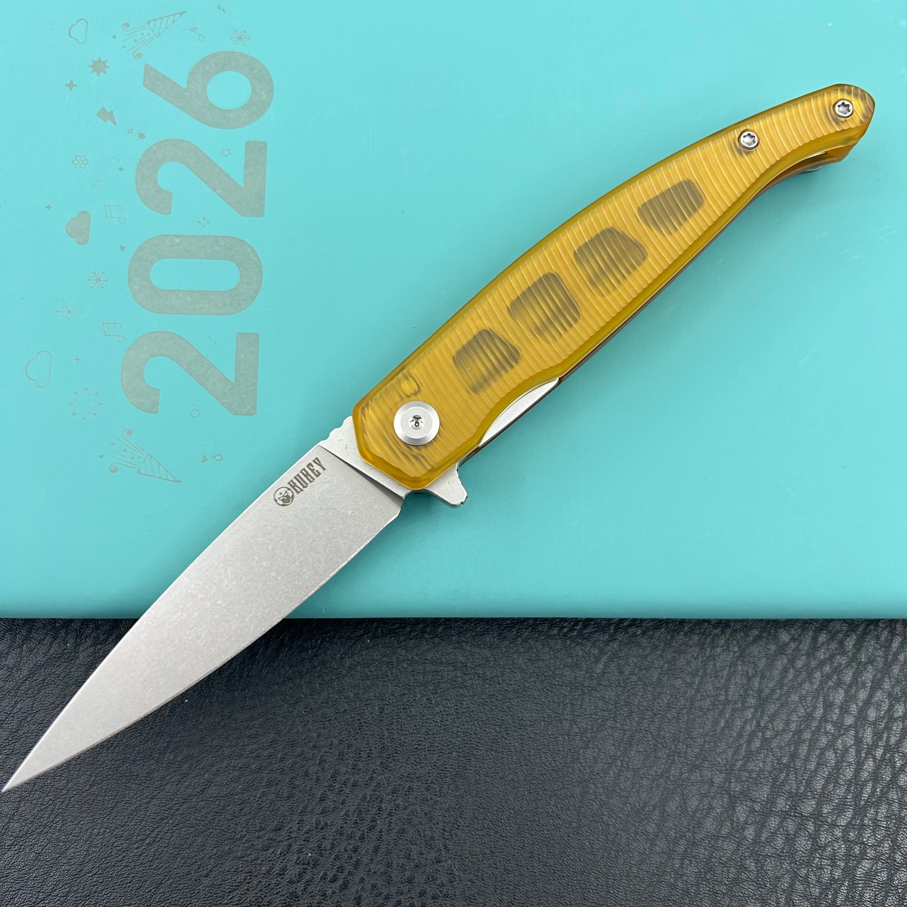 KUBEY knife KU361D MOS Linerlock Ultem Folding Knives