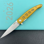 KUBEY knife KU361D MOS Linerlock Ultem Folding Knives