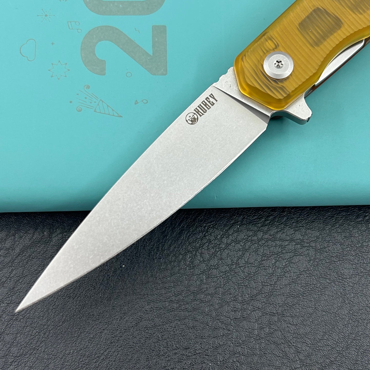 KUBEY knife KU361D MOS Linerlock Ultem Folding Knives