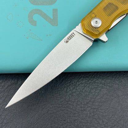 KUBEY knife KU361D MOS Linerlock Ultem Folding Knives