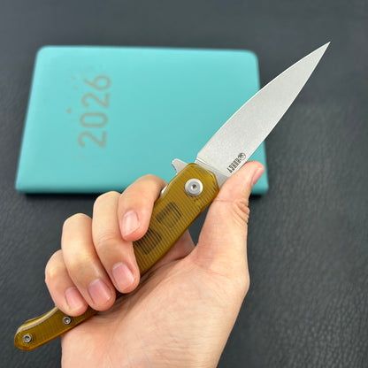 KUBEY knife KU361D MOS Linerlock Ultem Folding Knives