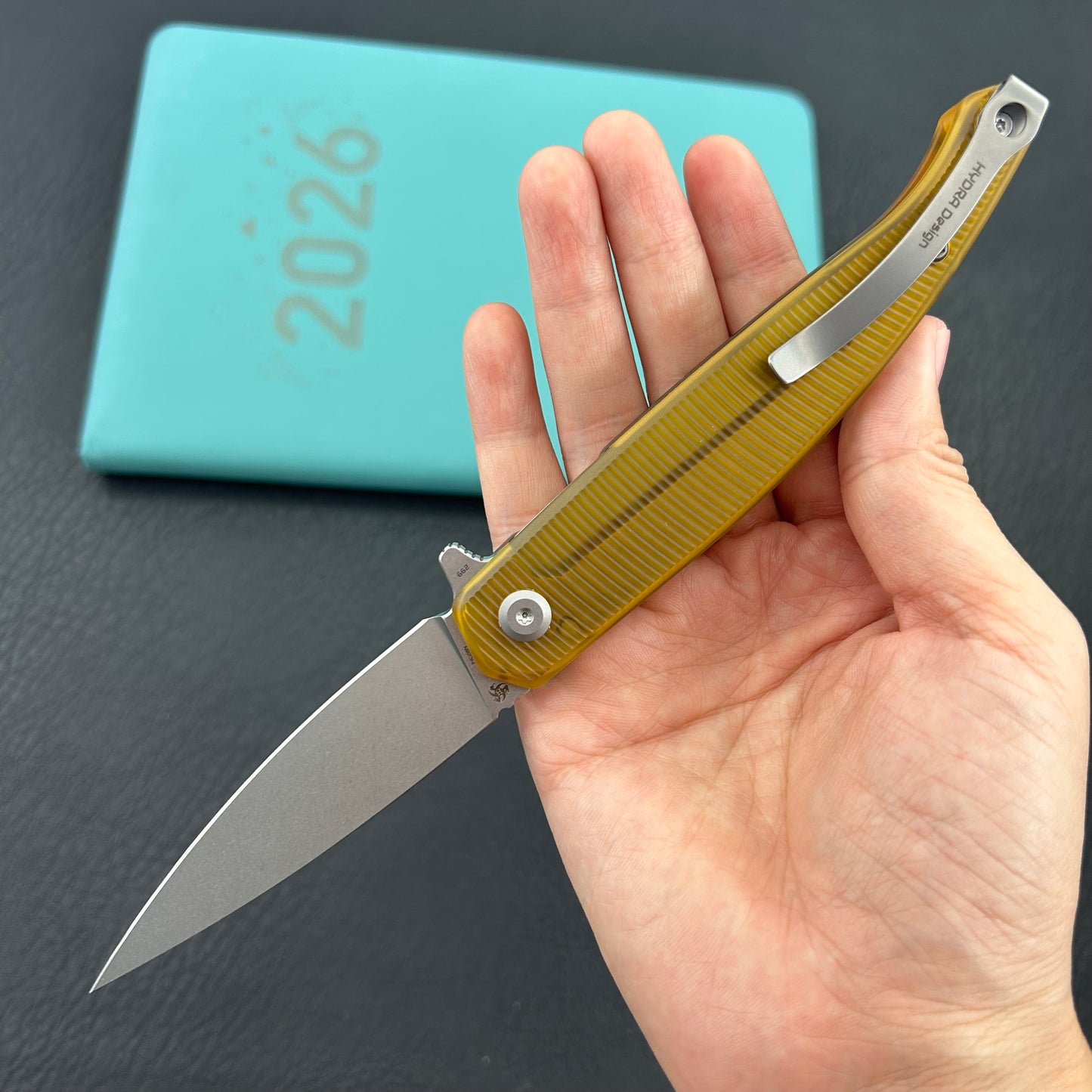 KUBEY knife KU361D MOS Linerlock Ultem Folding Knives