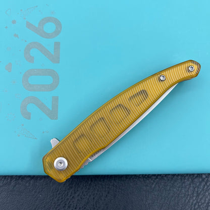 KUBEY knife KU361D MOS Linerlock Ultem Folding Knives