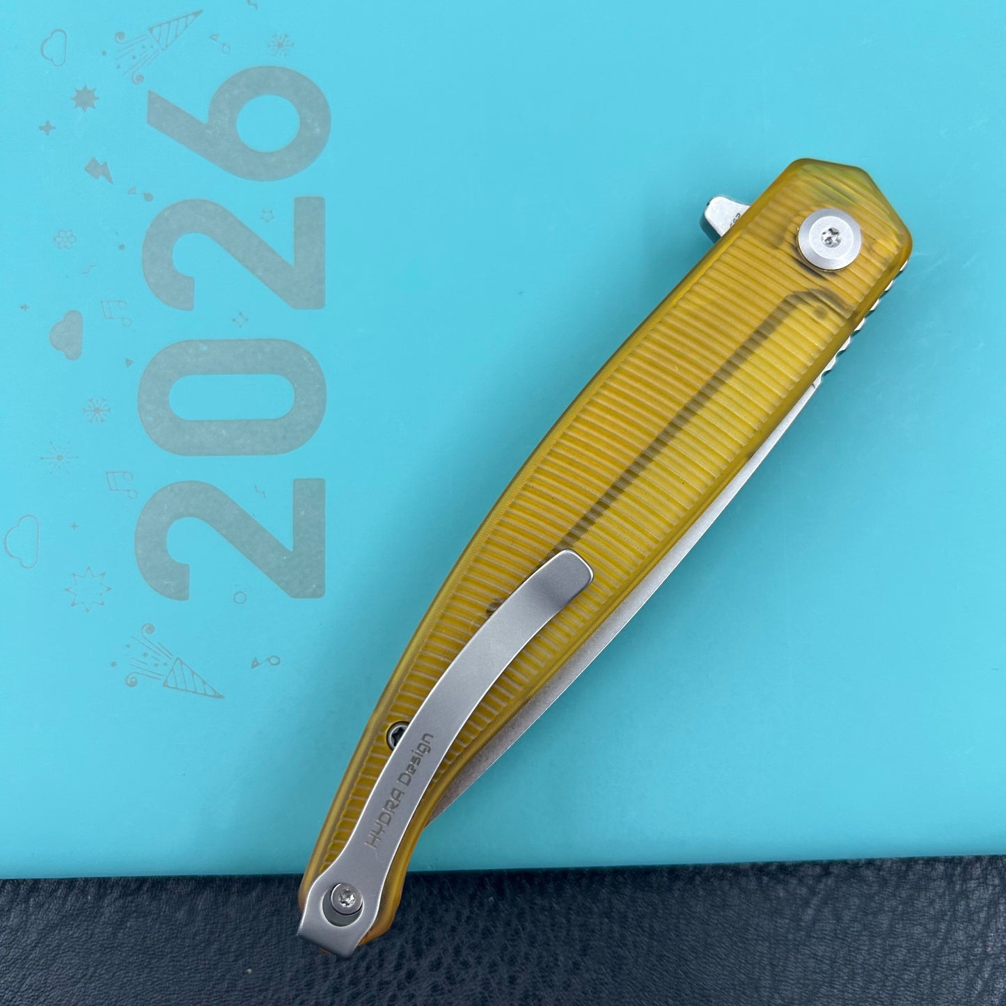 KUBEY knife KU361D MOS Linerlock Ultem Folding Knives