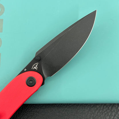 KUBEY knife KU344P Momentum Linerlock Black Red  Folding Knives