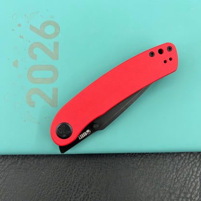 KUBEY knife KU344P Momentum Linerlock Black Red  Folding Knives