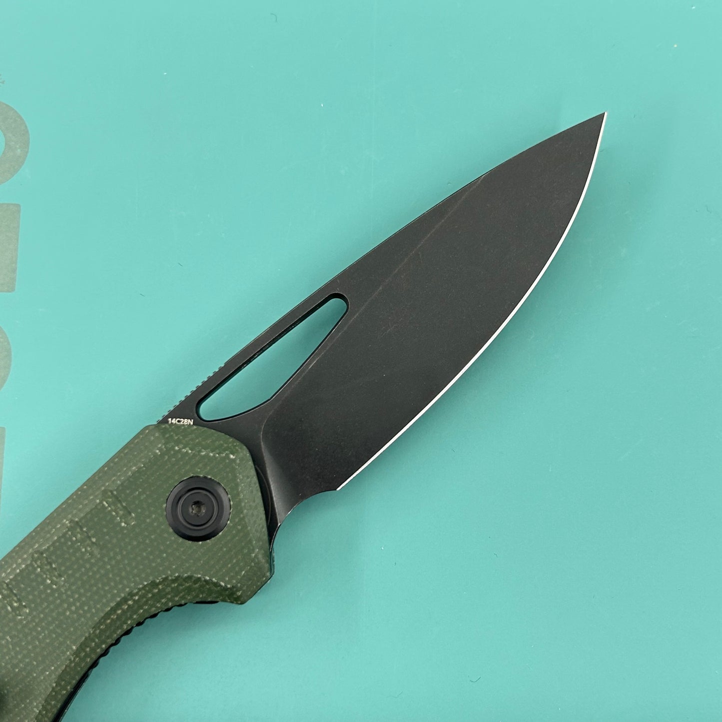 KUBEY knife KU324L Doris Linerlock Black Green Folding Knives