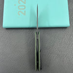 KUBEY knife KU324L Doris Linerlock Black Green Folding Knives