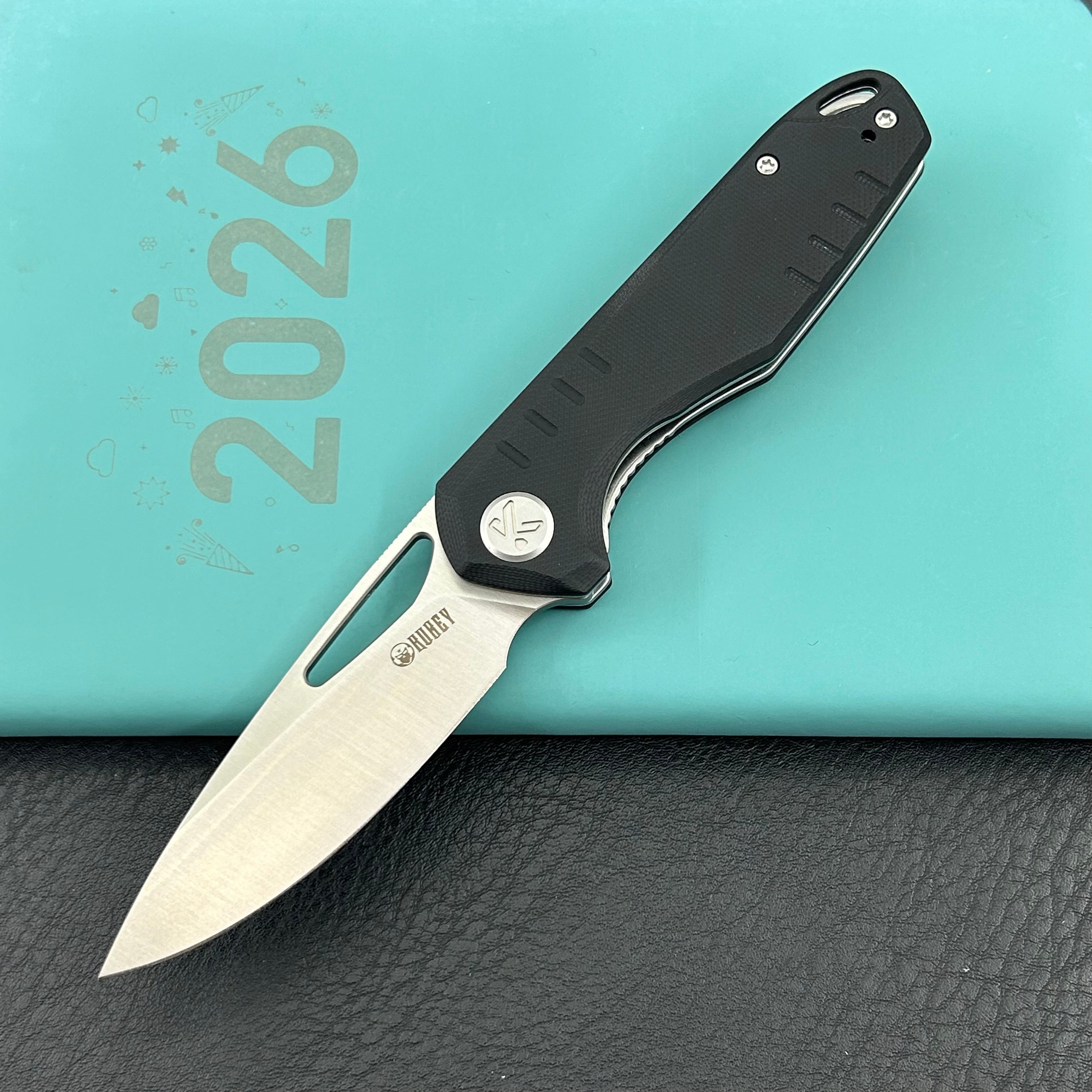 KUBEY knife KU324I Doris Linerlock Black  Folding Knives