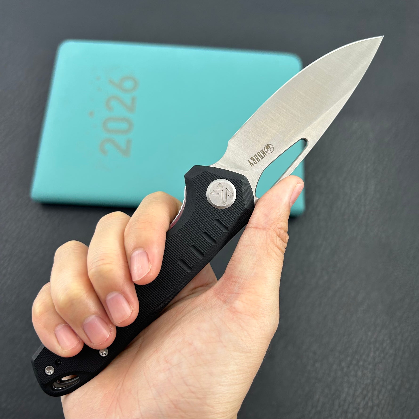 KUBEY knife KU324I Doris Linerlock Black  Folding Knives