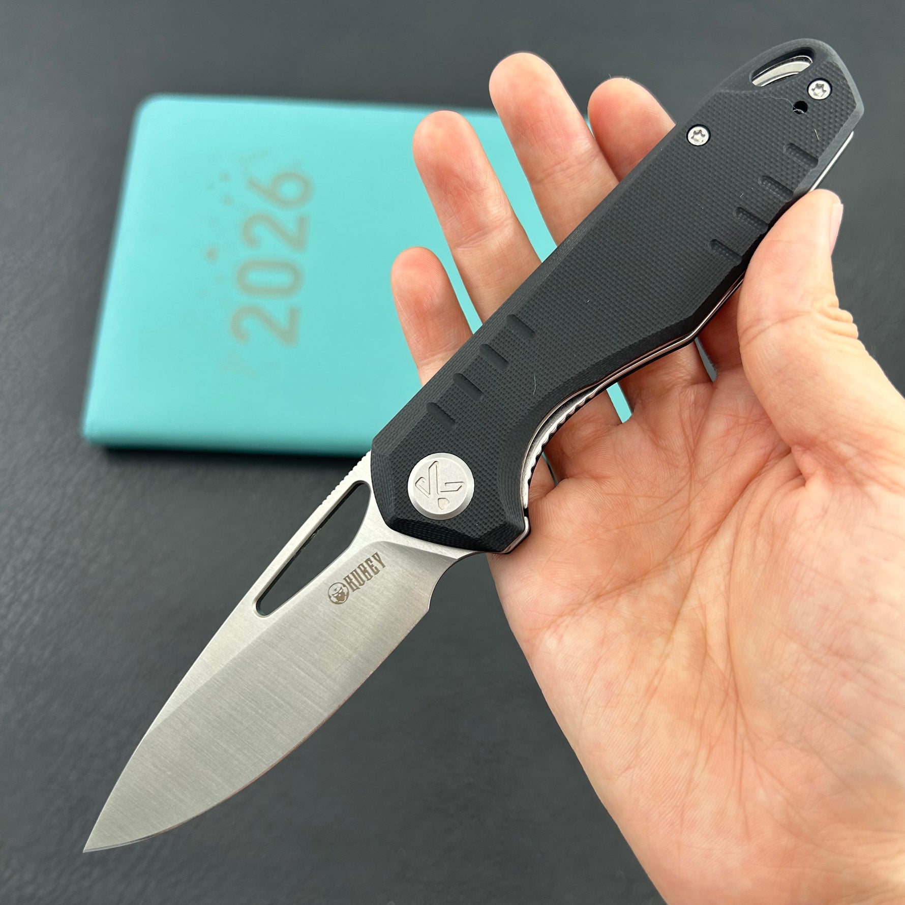 KUBEY knife KU324I Doris Linerlock Black  Folding Knives