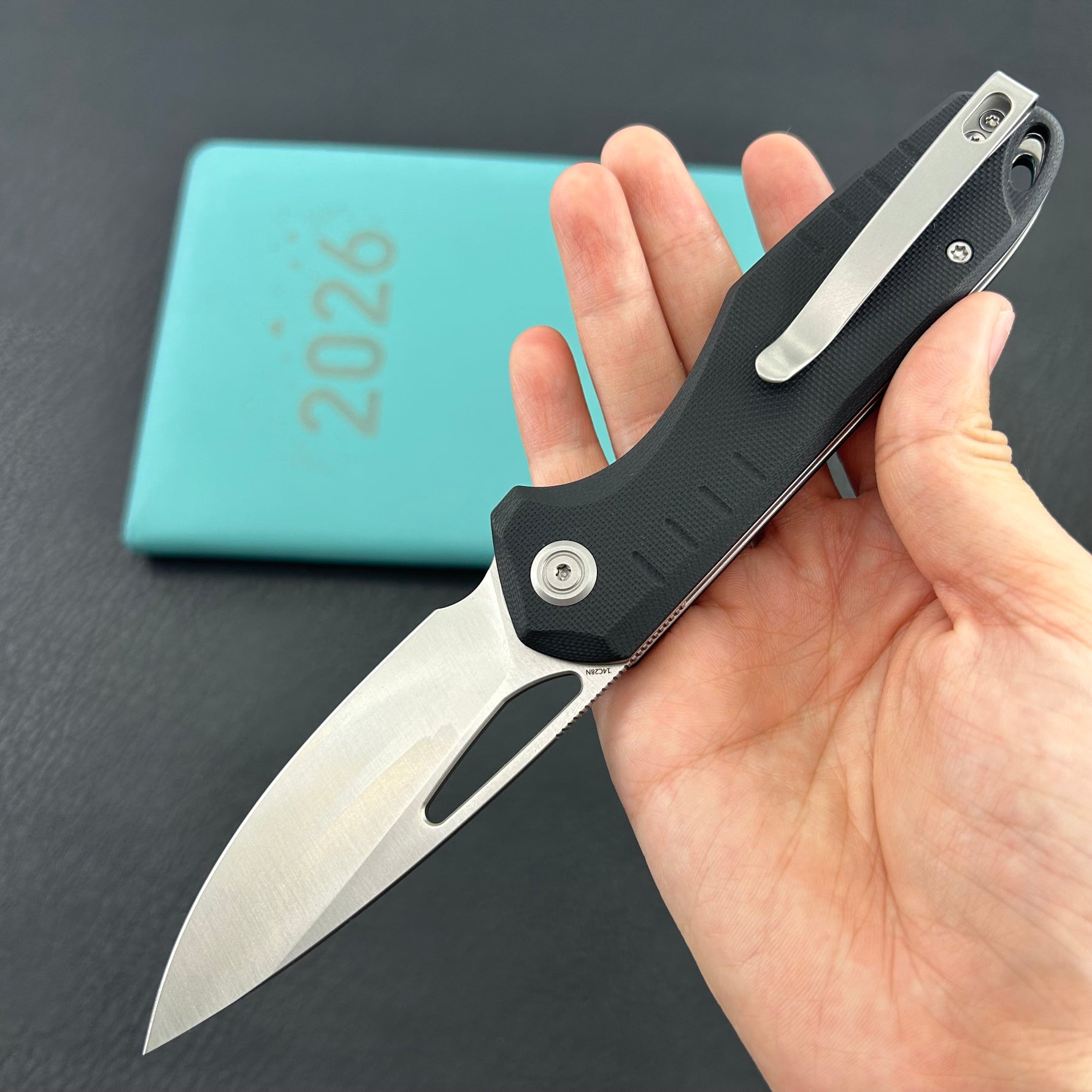 KUBEY knife KU324I Doris Linerlock Black  Folding Knives