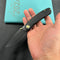KUBEY KB386B Momentum Frame Lock Front Flipper Pocket Folding Knife  Black Handle 3.43" Black Coated Bohler M390