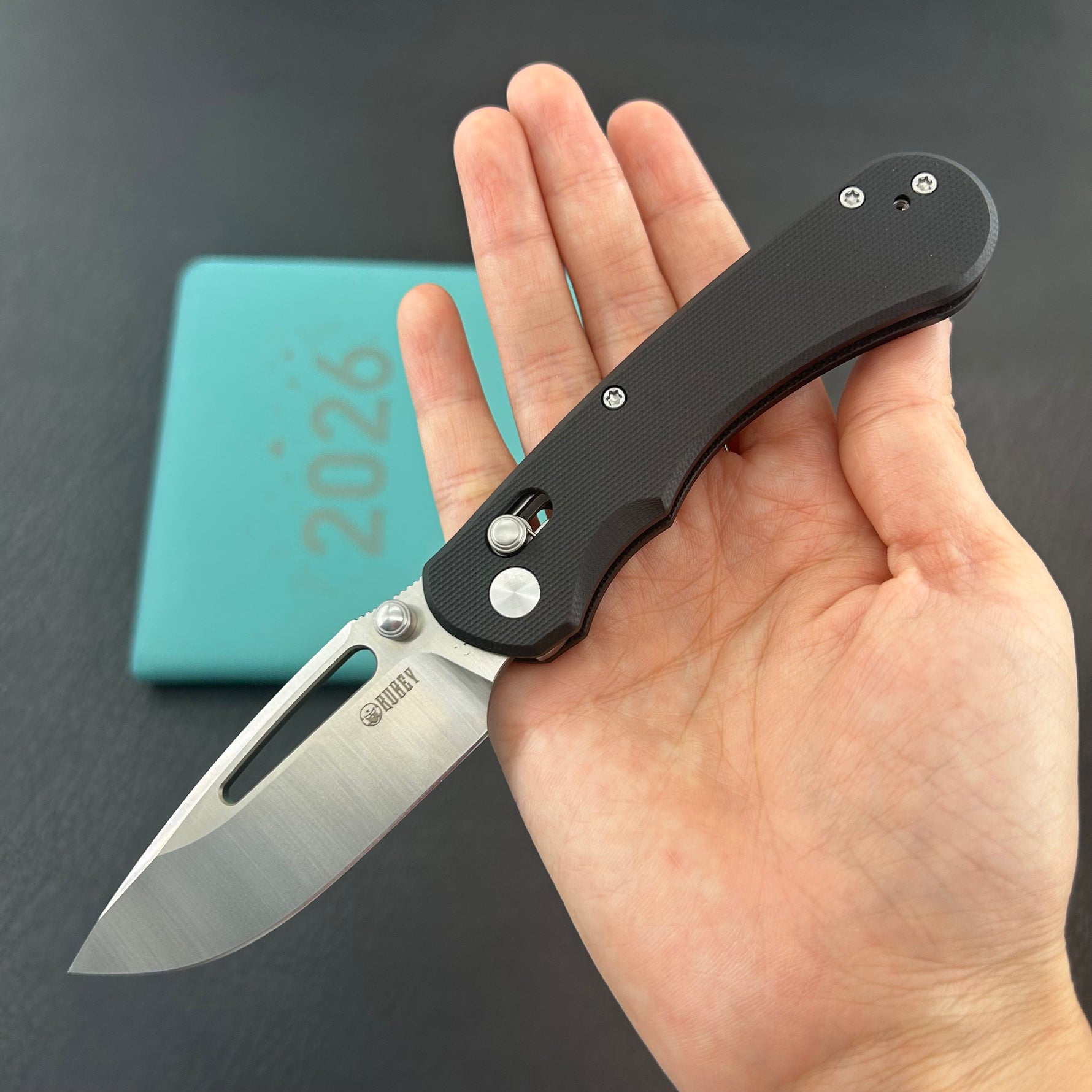 KUBEY knife KU504 Stalker Crossbar Lock  Folding Knife