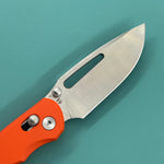 KUBEY knife KU504B Stalker Crossbar Lock Orange  Folding Knife
