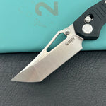 KUBEY knife KU433A Tantorian Crossbar Lock Black Folding knife