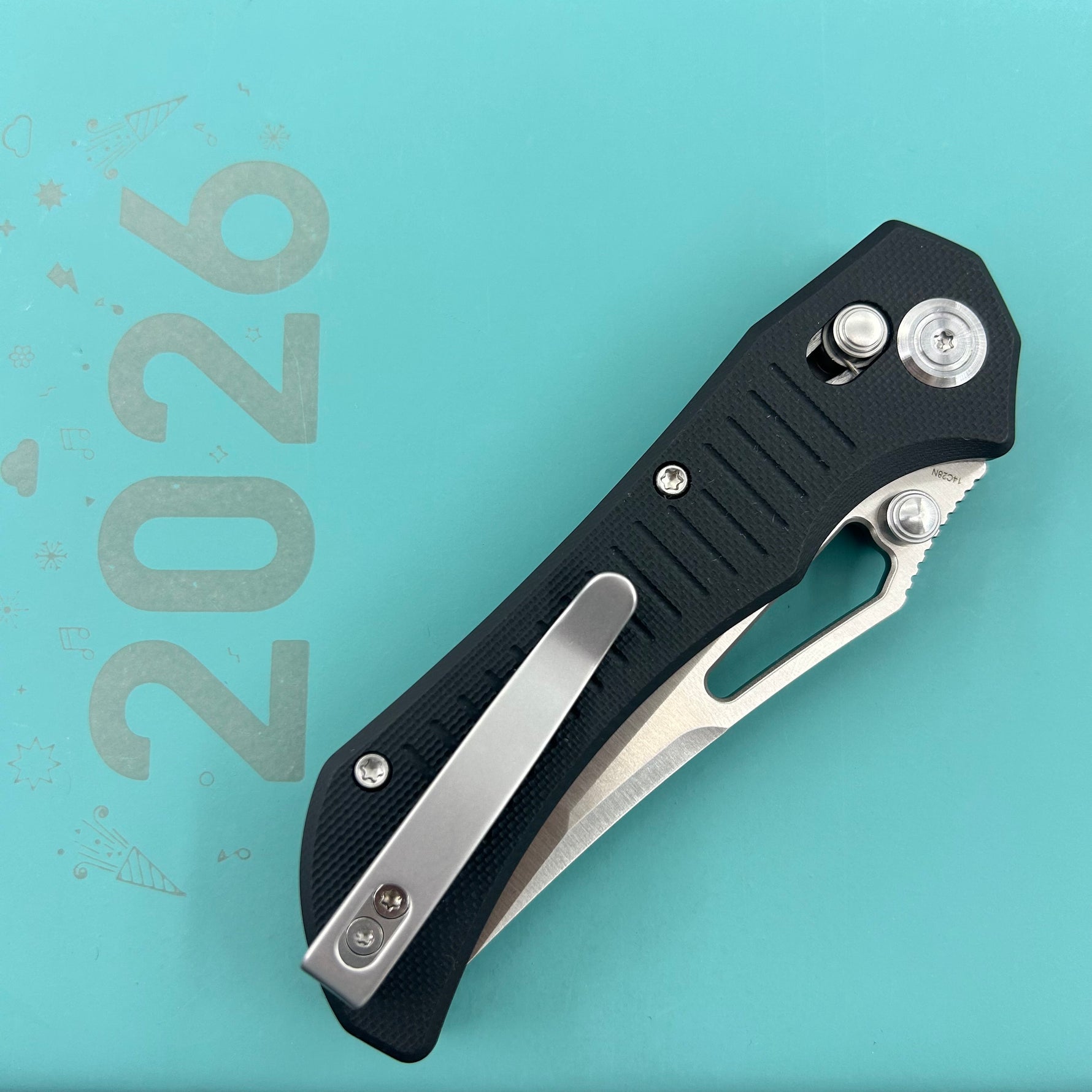 KUBEY knife KU433A Tantorian Crossbar Lock Black Folding knife