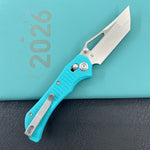 KUBEY knife KU433C Tantorian Crossbar Lock Tiffany Blue Folding knife