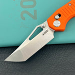 KUBEY knife KU433B Tantorian Crossbar Lock Orange Folding knife