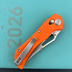KUBEY knife KU433B Tantorian Crossbar Lock Orange Folding knife