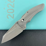 KB KNIVES KB400G Sumo Crossbarlock Folding Knife Darkwash Titanium Handle 3.15" Darkwash M390 Blade