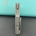 KB KNIVES KB400G Sumo Crossbarlock Folding Knife Darkwash Titanium Handle 3.15" Darkwash M390 Blade