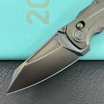 KB KNIVES KB400H Sumo Crossbarlock Folding Knife DLC Titanium Handle 3.15" DLC M390 Blade