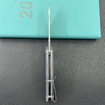 KUBEY Knife KU291-1E Vagrant Linerlock Translucent Polycarbonate    Fold Knife