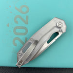KUBEY Knife KU291-1E Vagrant Linerlock Translucent Polycarbonate    Fold Knife