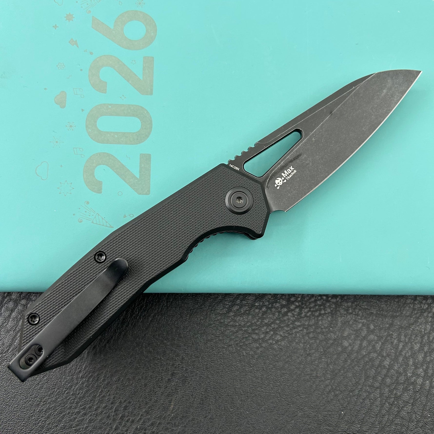 KUBEY Knife KU291-1f Vagrant Linerlock Blackout    Folding Knife