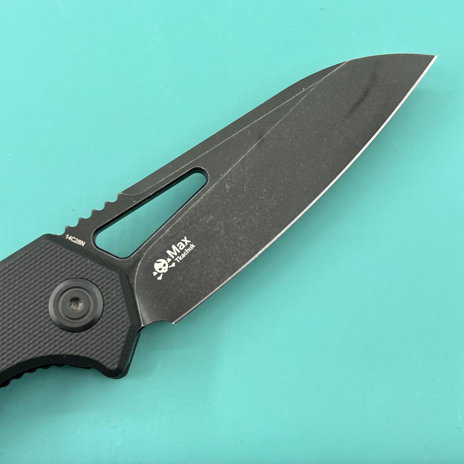 KUBEY Knife KU291-1f Vagrant Linerlock Blackout    Folding Knife