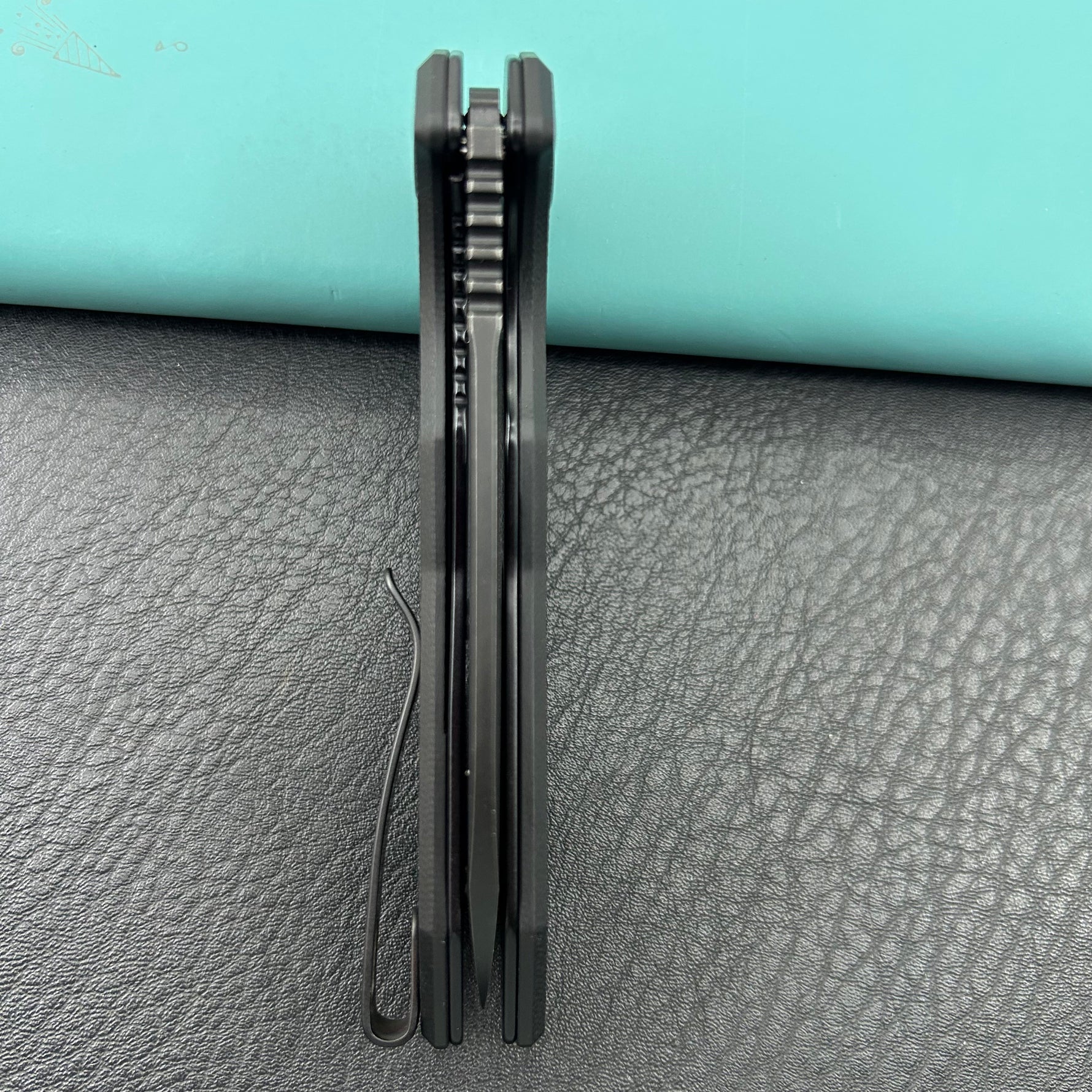KUBEY Knife KU291-1f Vagrant Linerlock Blackout    Folding Knife