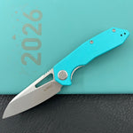 KUBEY Knife KU291-1A Vagrant Linerlock Tiffany Blue   Fold Knife