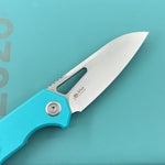 KUBEY Knife KU291-1A Vagrant Linerlock Tiffany Blue   Fold Knife