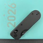 KUBEY Knife KU505D Bedrock Crossbar Lock Blackout G10 Handle Fold Knife