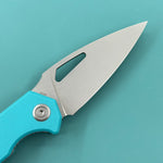 KUBEY Knife KU122-1B Coeus Linerlock Tiffany Blue   Fold Knife