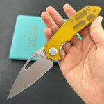 KUBEY Knife KU122S Coeus Linerlock Ultem   Fold Knife