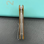 KUBEY Knife KU122S Coeus Linerlock Ultem   Fold Knife